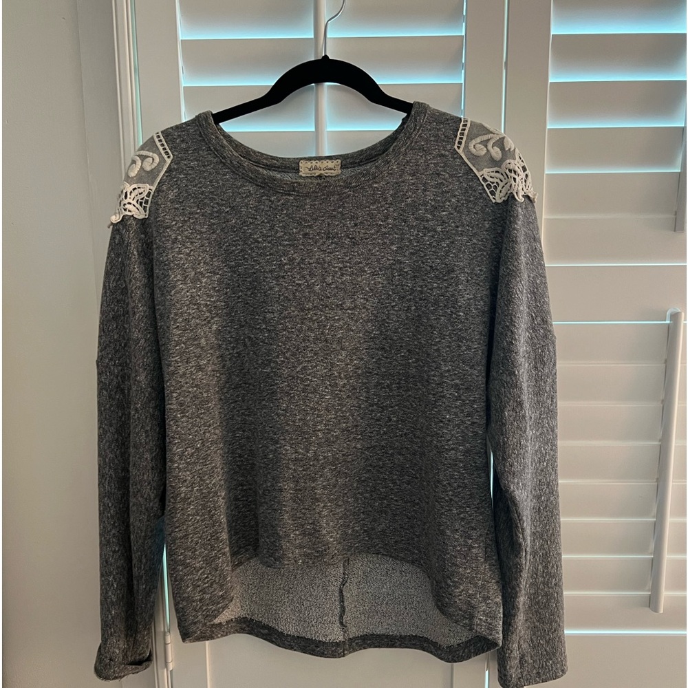 Anthropologie Lilys Closet Fleece top